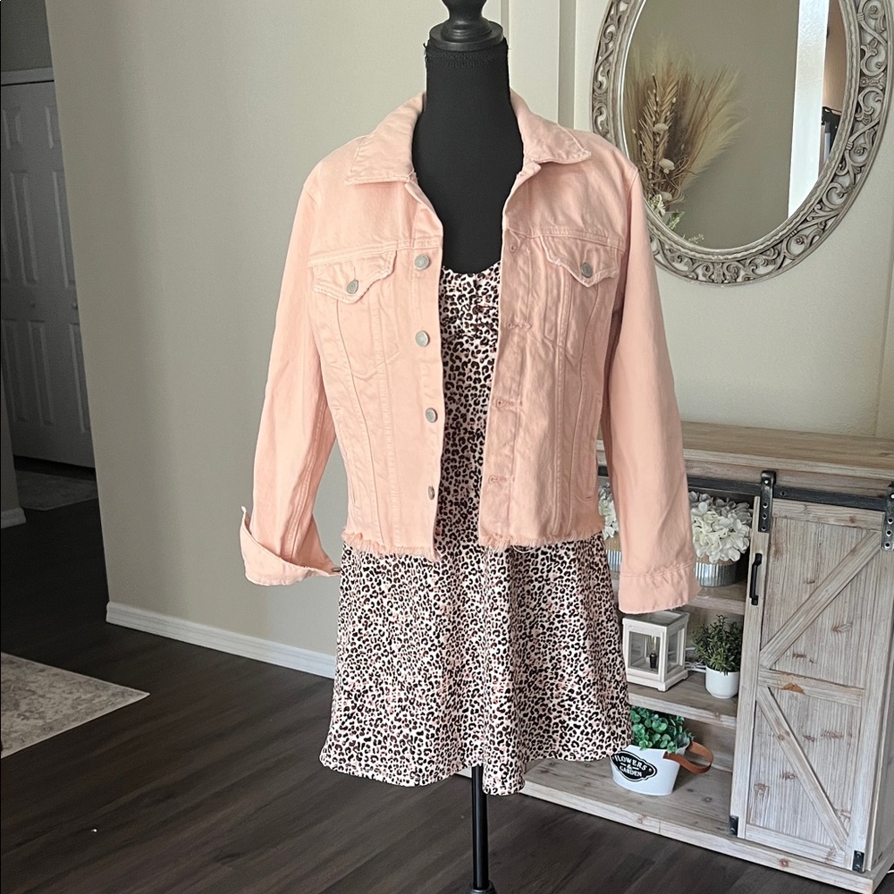 Lucky Brand Jean jacket and NWT Emerald Sundae dress combo size M